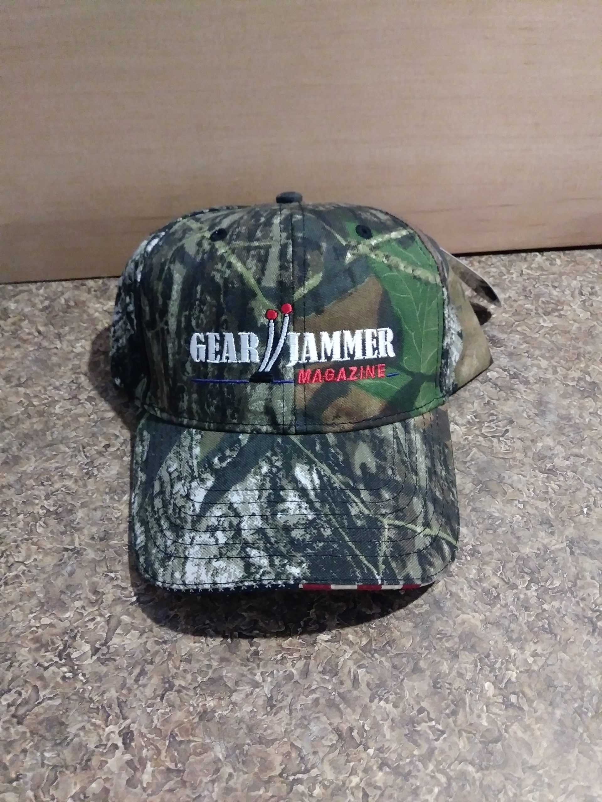 Official GEAR JAMMER Magazine Camo Hat