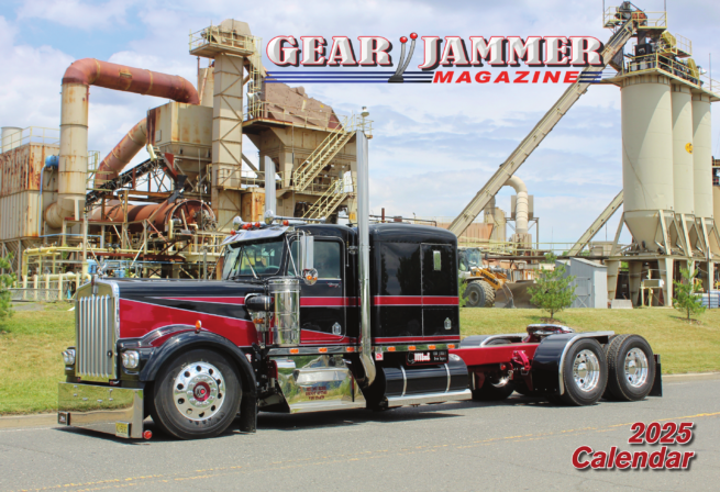 "2025" GEAR JAMMER MAGAZINE 13 MONTH CALENDAR