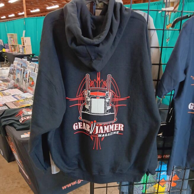 "Red Pinstripe" Gear Jammer Magazine Hoodie Sweatshirt