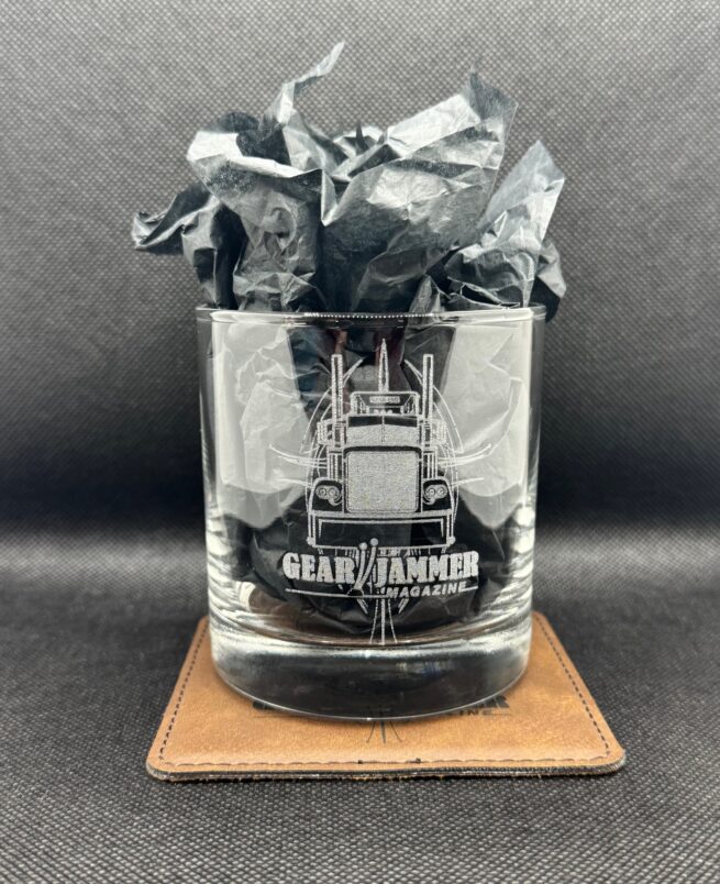 "ALL NEW" Set of 2 GEAR JAMMER MAGAZINE Rocks Glasses & Coasters - Image 2